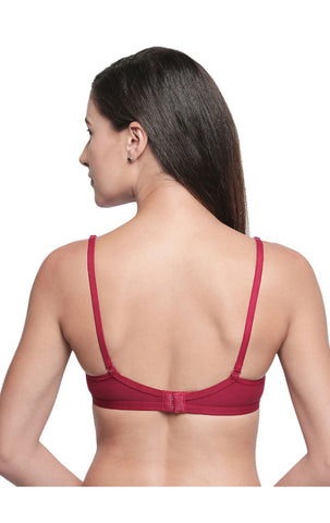 Perfect Coverage Bra-1575-MH with free transparent strap