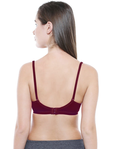 Perfect Coverage Bra-1575-MH with free transparent strap