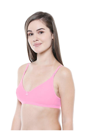 Perfect Coverage Bra-1575PI with free transparent strap