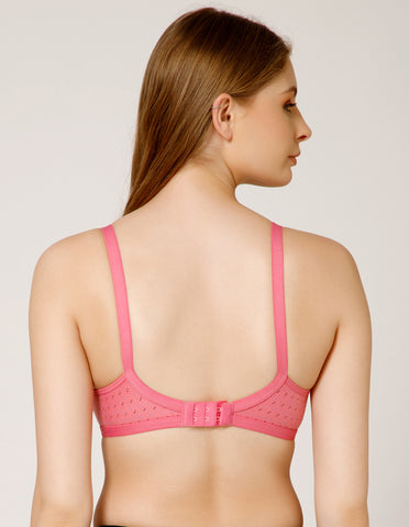 Cotton Wirefree Push Up Full Coverage Bra for Everyday Use - 1583PRINT(1)