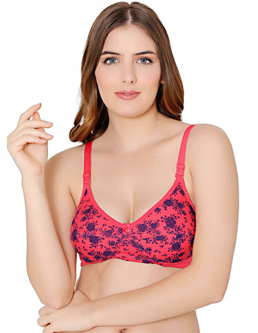 Bodycare cotton wirefree adjustable straps comfortable non padded bra-1584CO