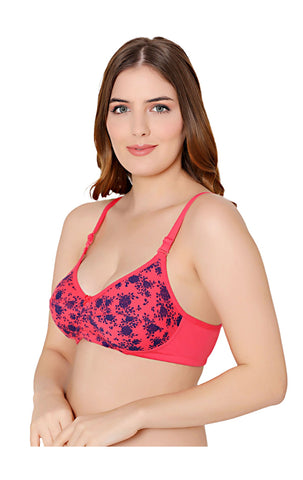 Bodycare cotton wirefree adjustable straps comfortable non padded bra-1584CO