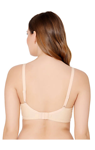 Bodycare polycotton wirefree adjustable straps designer non padded bra-1585S