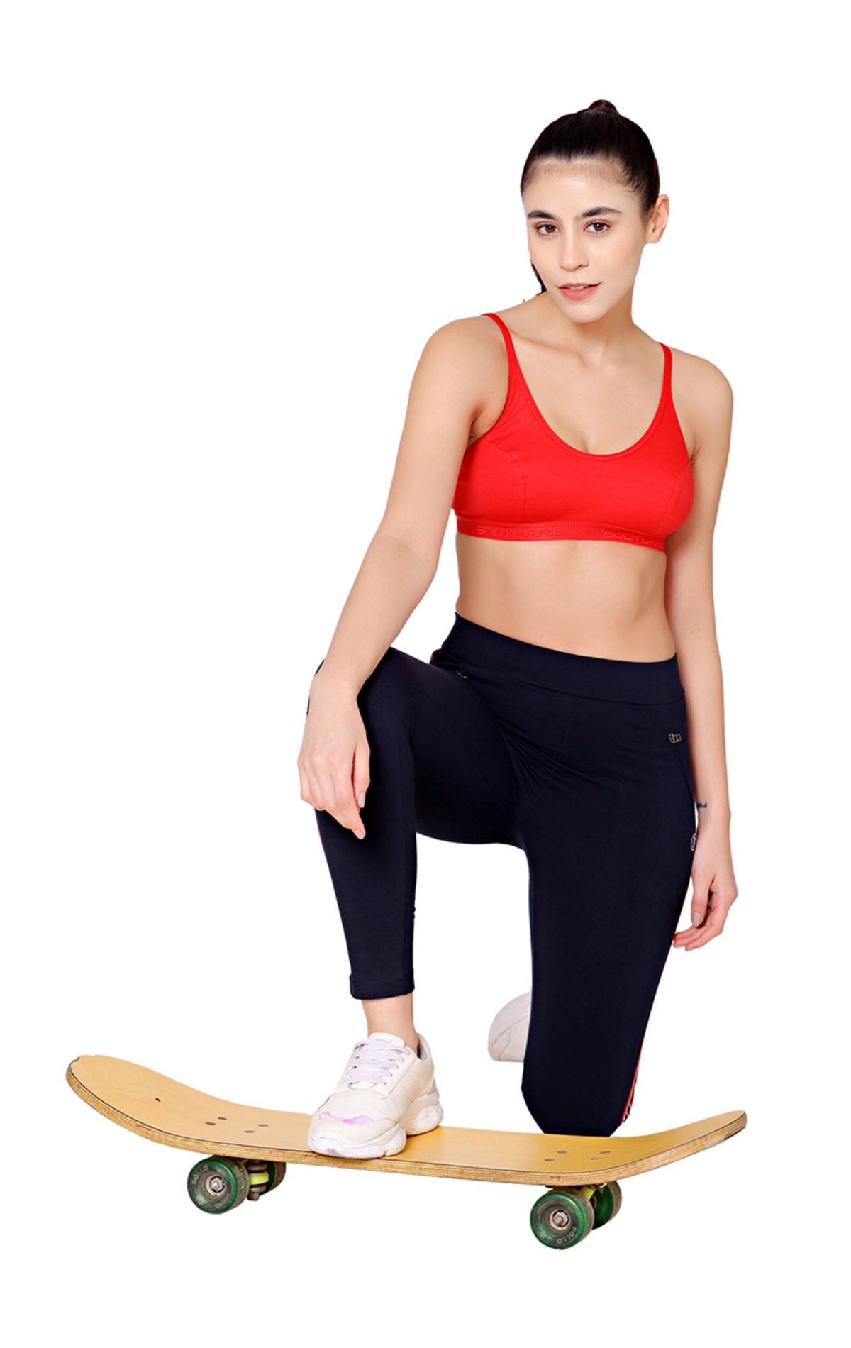 Sports Bra-1608RED