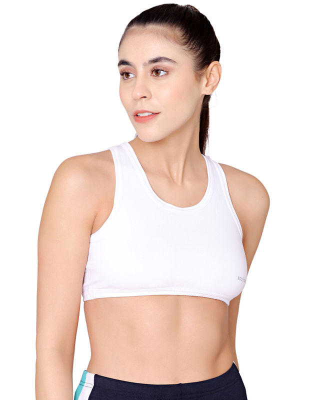 Sports Bra-1610White