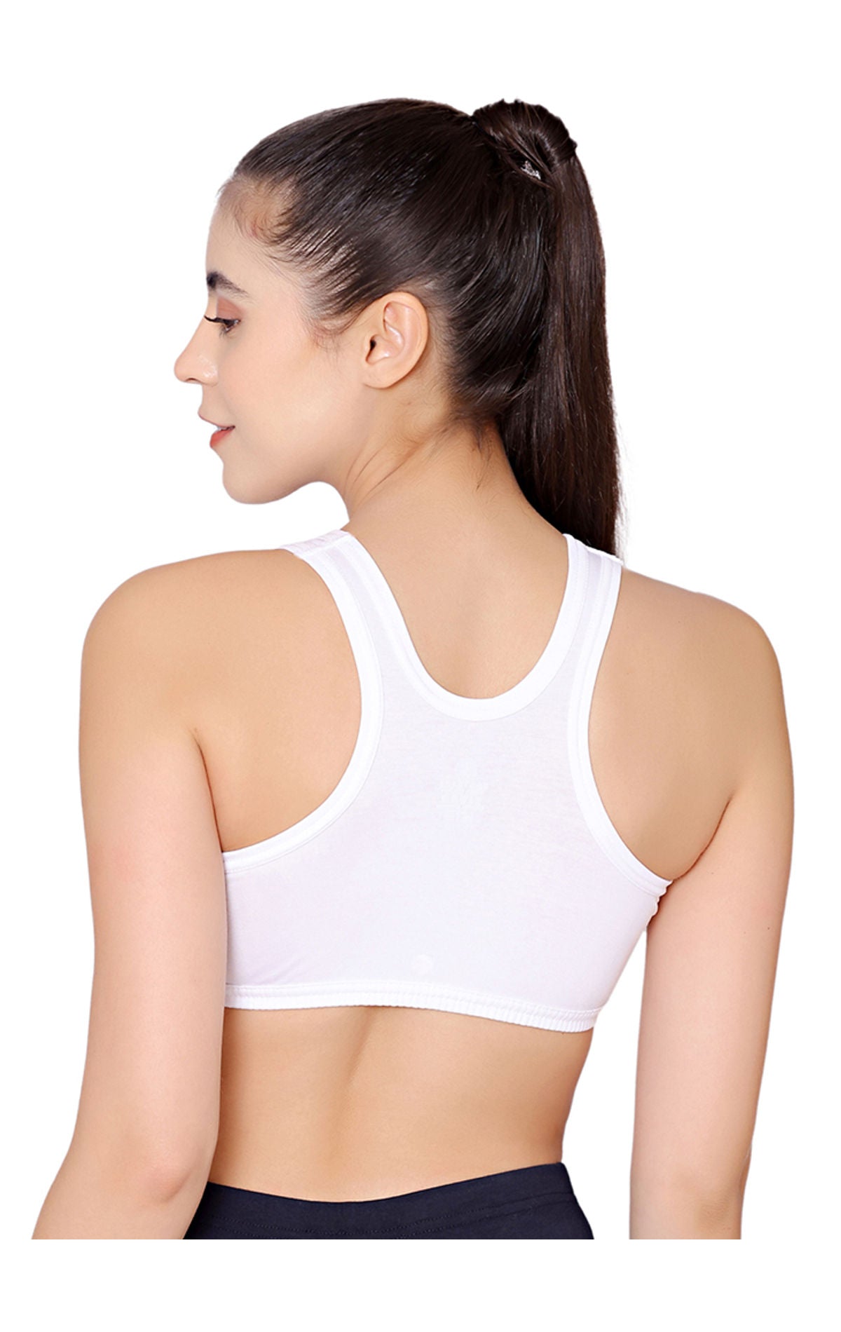 Sports Bra-1610White