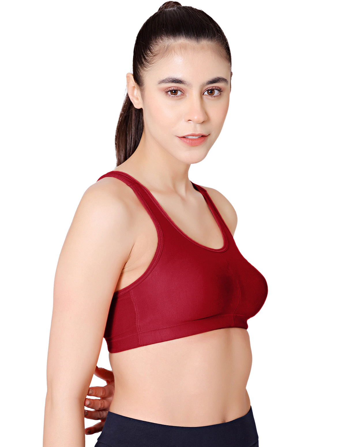 Racerback Sports Bra-1612MH