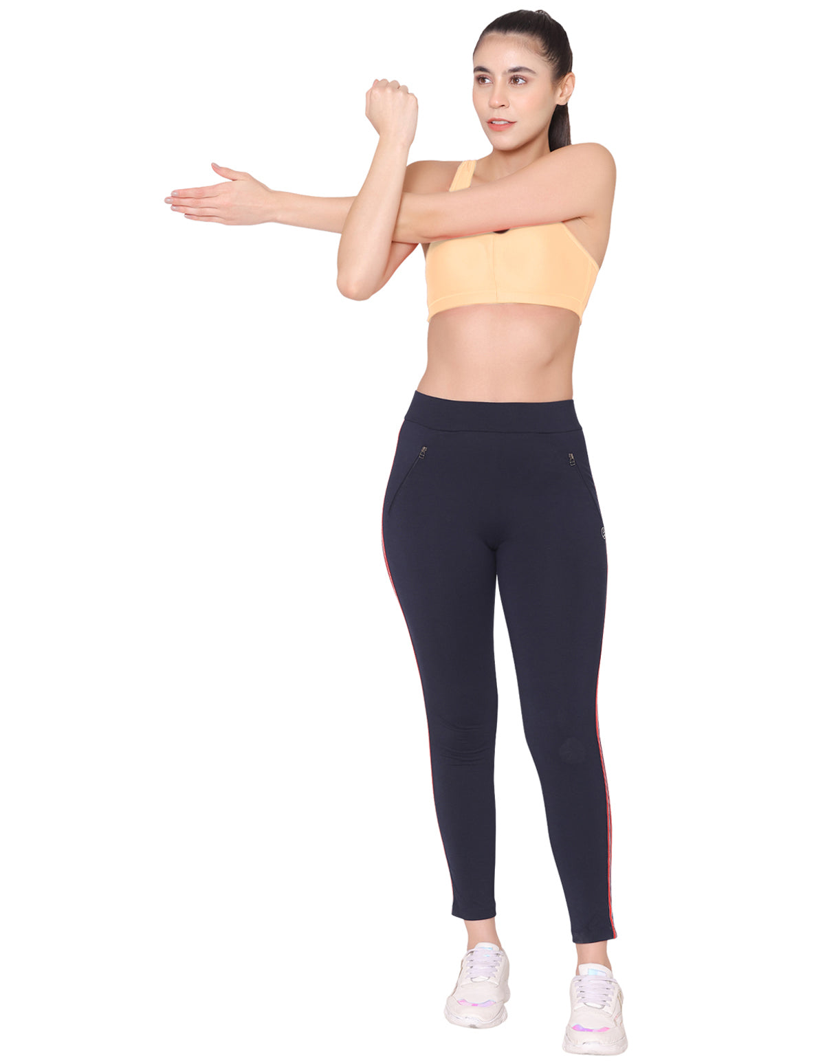 Racerback Sports Bra-1612SKIN