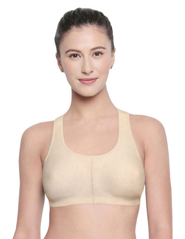 Racerback Sports Bra-1612SKIN