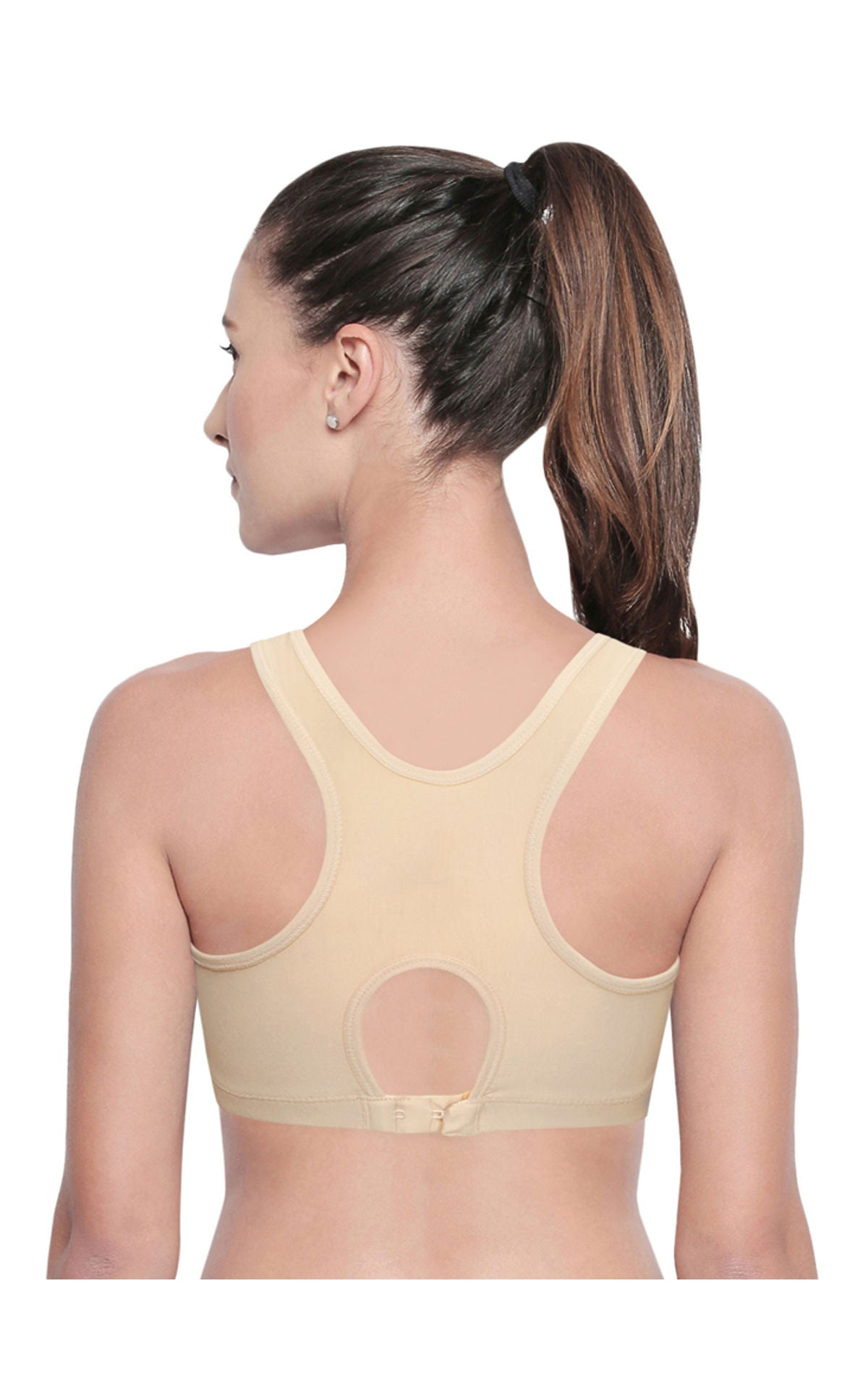 Racerback Sports Bra-1612SKIN