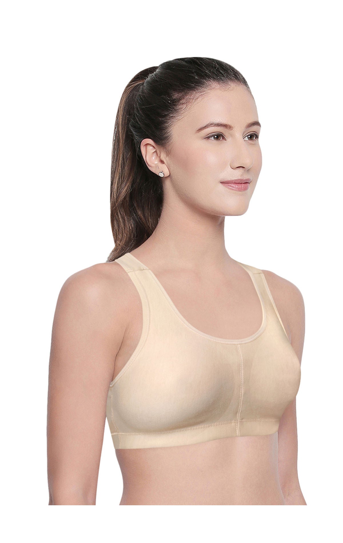 Racerback Sports Bra-1612SKIN