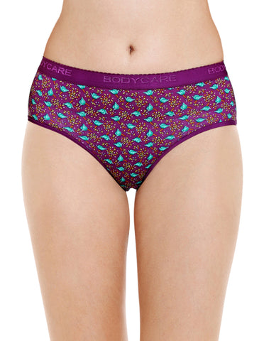 Pack of 3 Printed Cotton Briefs in Assorted colors- ( 17000 )