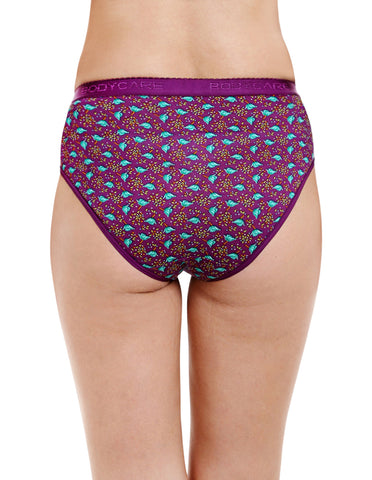 Pack of 3 Printed Cotton Briefs in Assorted colors- ( 17000 )