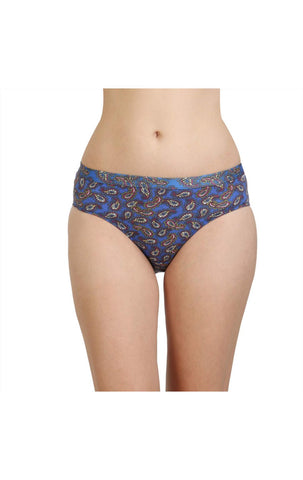 Pack of 3 Bodycare Premium Printed Cotton Briefs in Assorted colors