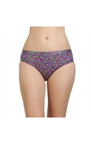 Pack of 3 Bodycare Premium Printed Cotton Briefs in Assorted colors