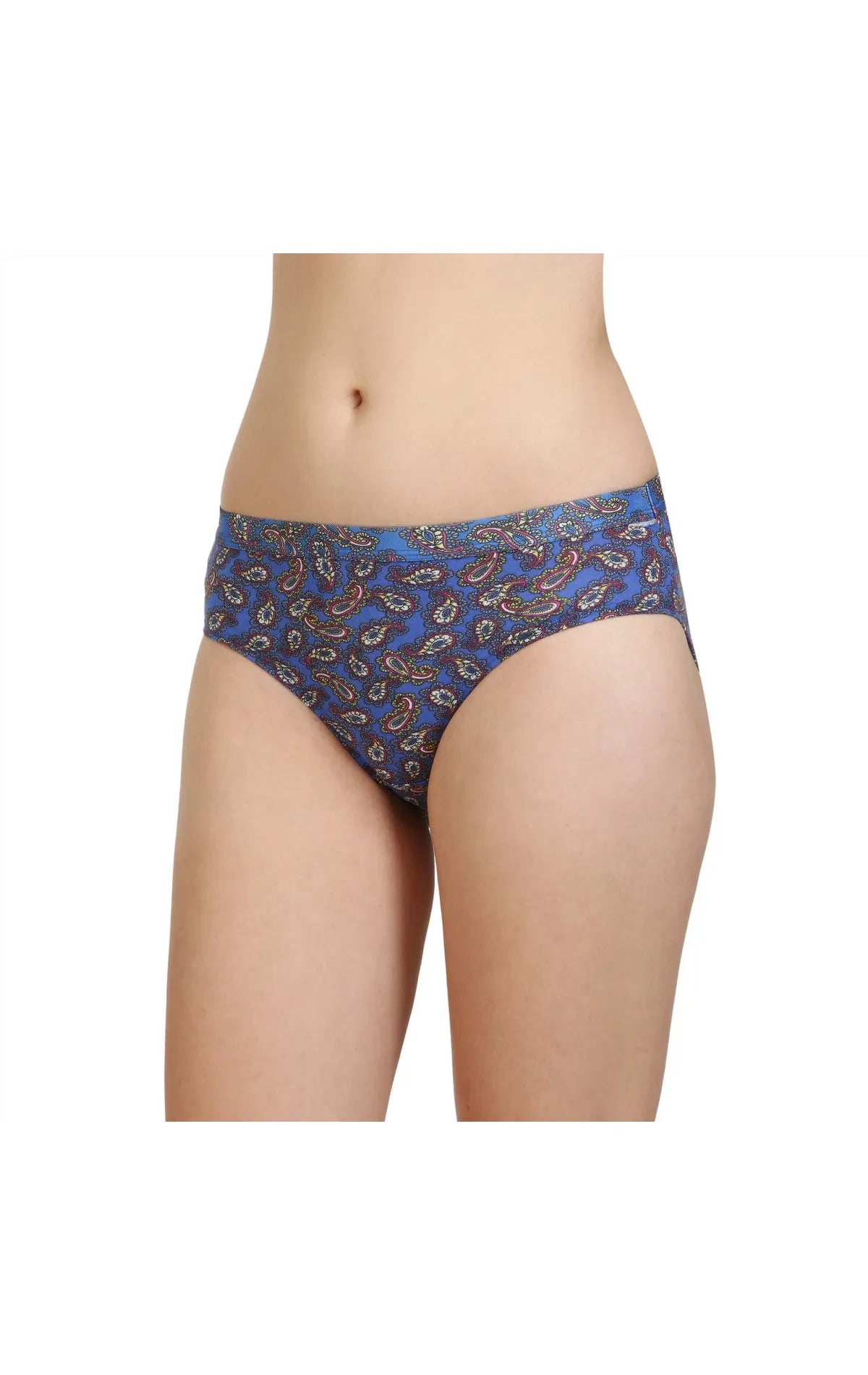 Pack of 3 Bodycare Premium Printed Cotton Briefs in Assorted colors-18013