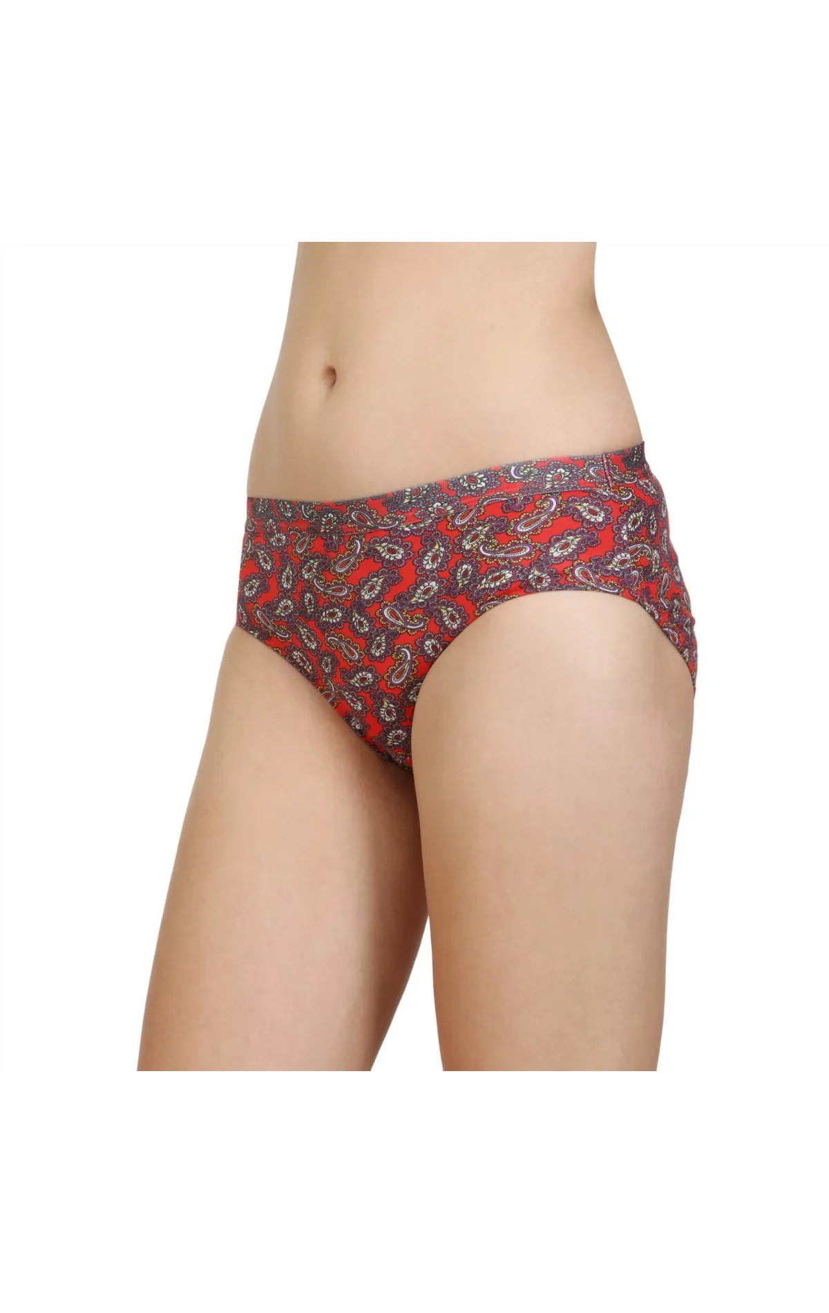 Pack of 3 Bodycare Premium Printed Cotton Briefs in Assorted colors-18013