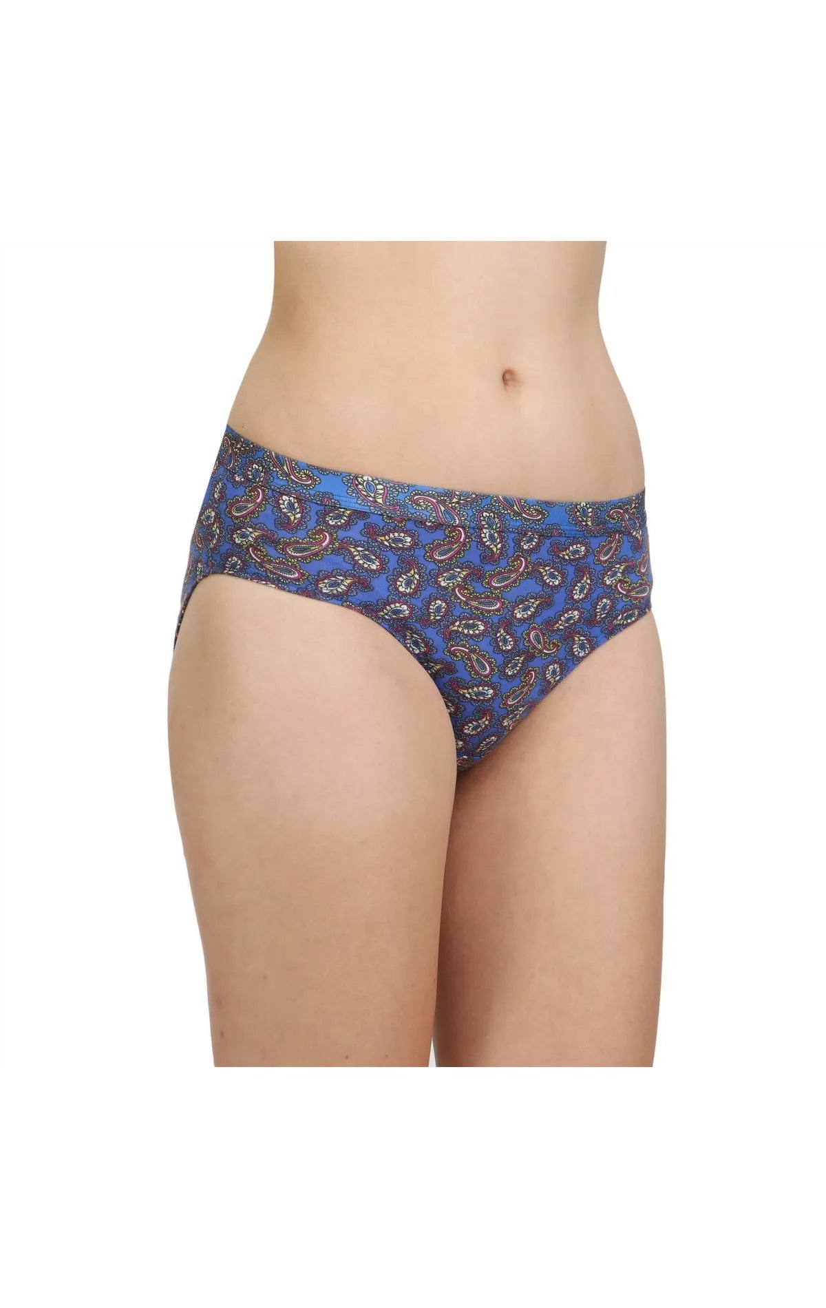 Pack of 3 Bodycare Premium Printed Cotton Briefs in Assorted colors-18013