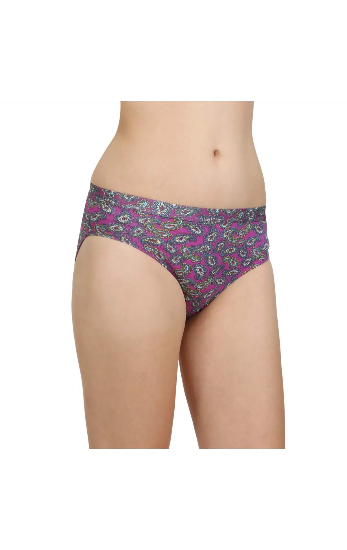 Pack of 3 Bodycare Premium Printed Cotton Briefs in Assorted colors-18013