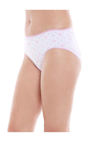 Pack of 3Bodycare Assorted Premium Cotton Printed Panties-200-D