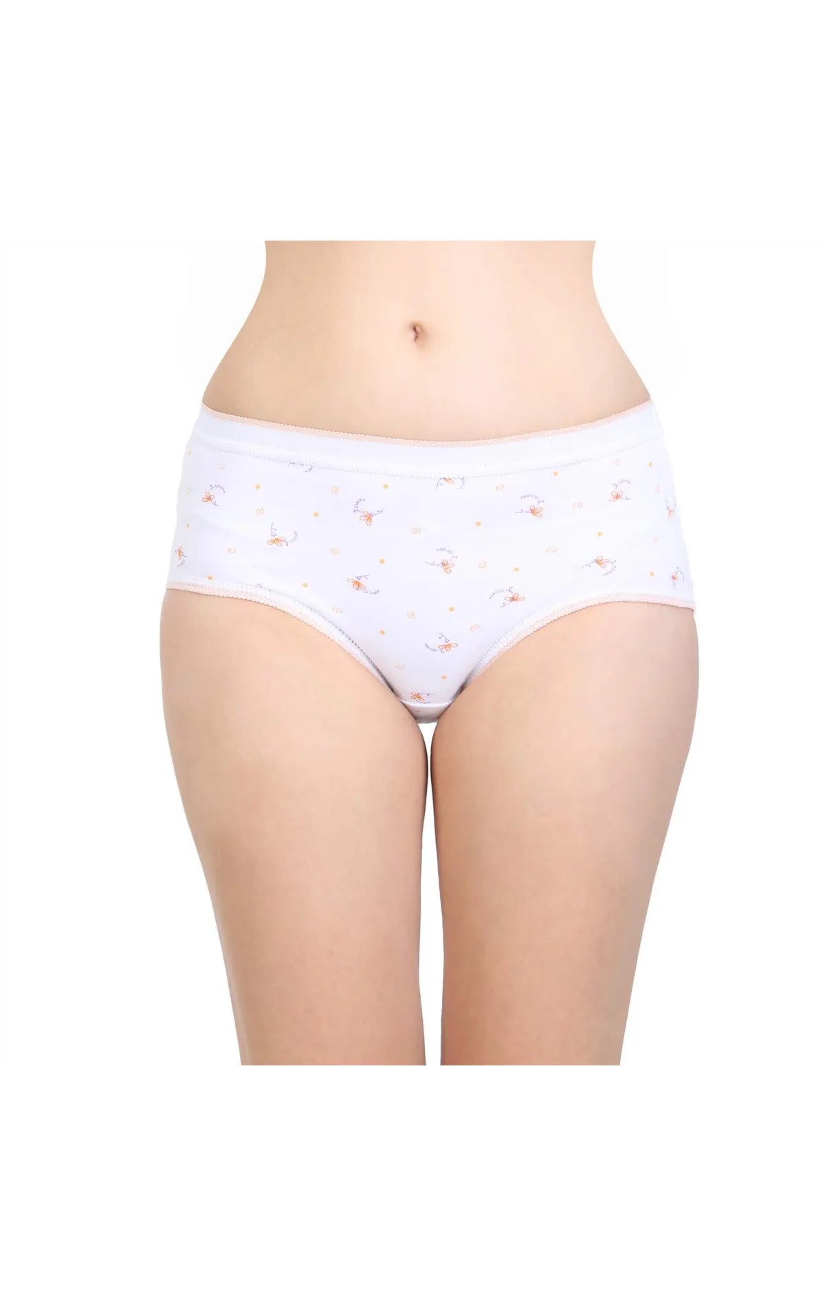 Pack of 3 Bodycare Printed Cotton Briefs in Assorted colors-21000