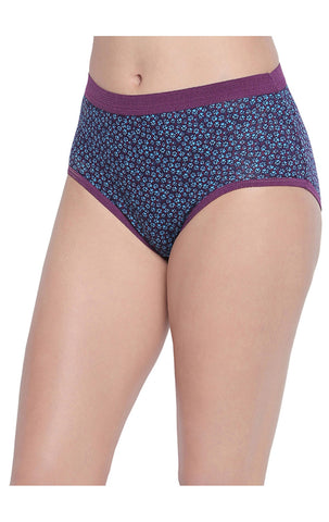 Pack of 3 Printed Cotton Briefs in Assorted colors-25000