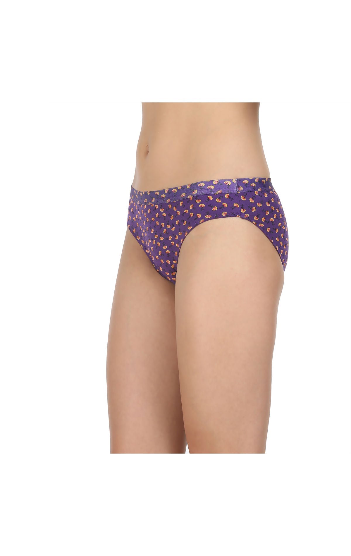 Pack of 3 Bikini Style Cotton Briefs in Assorted colors-26020