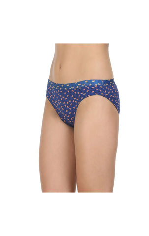 Pack of 3 Bikini Style Cotton Briefs in Assorted colors-26020