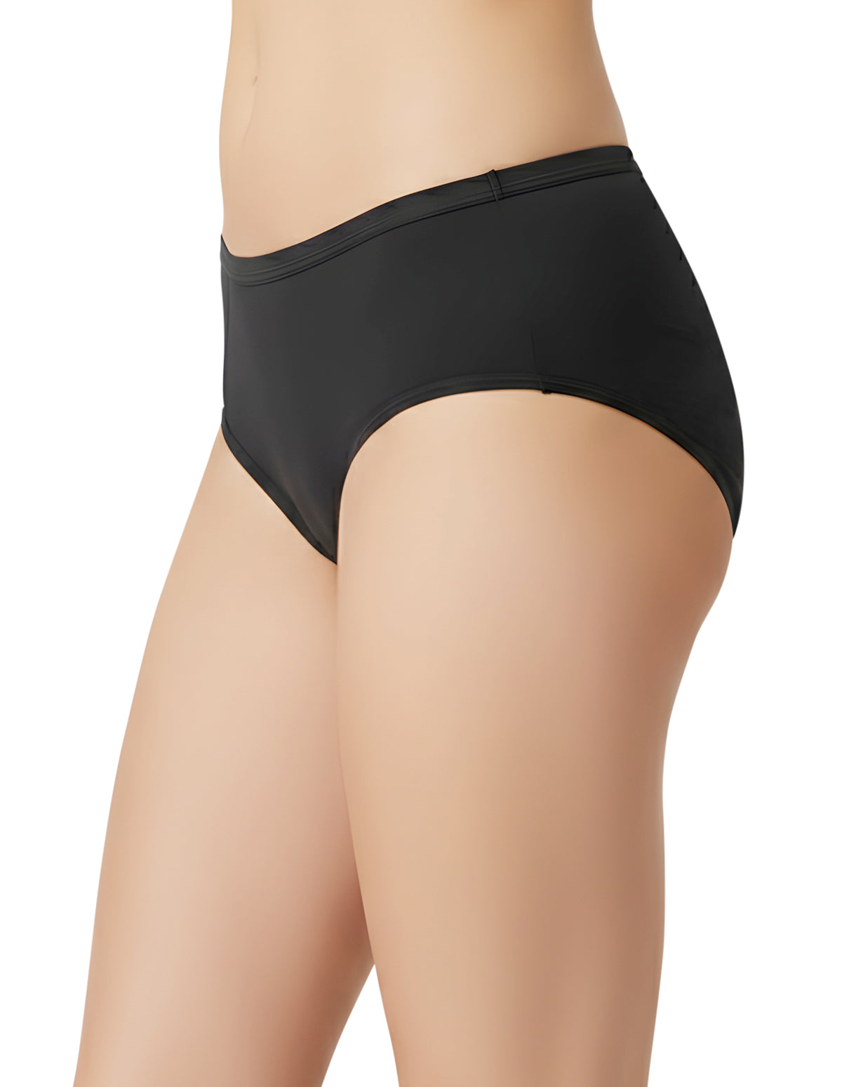 Bodycare Pack of 3 100% Cotton Classic Panties in Black Color-26B