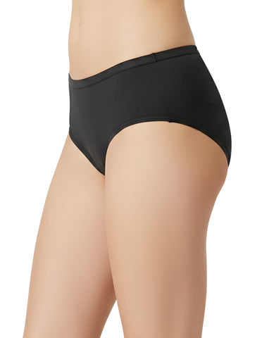 Bodycare Pack of 3 100% Cotton Classic Panties in Black Color-26B