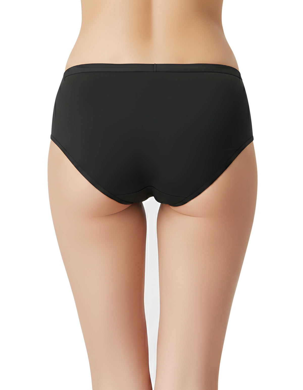 Bodycare Pack of 3 100% Cotton Classic Panties in Black Color-26B