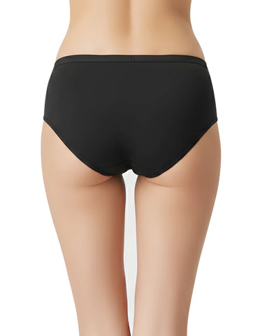 Bodycare Pack of 3 100% Cotton Classic Panties in Black Color-26B