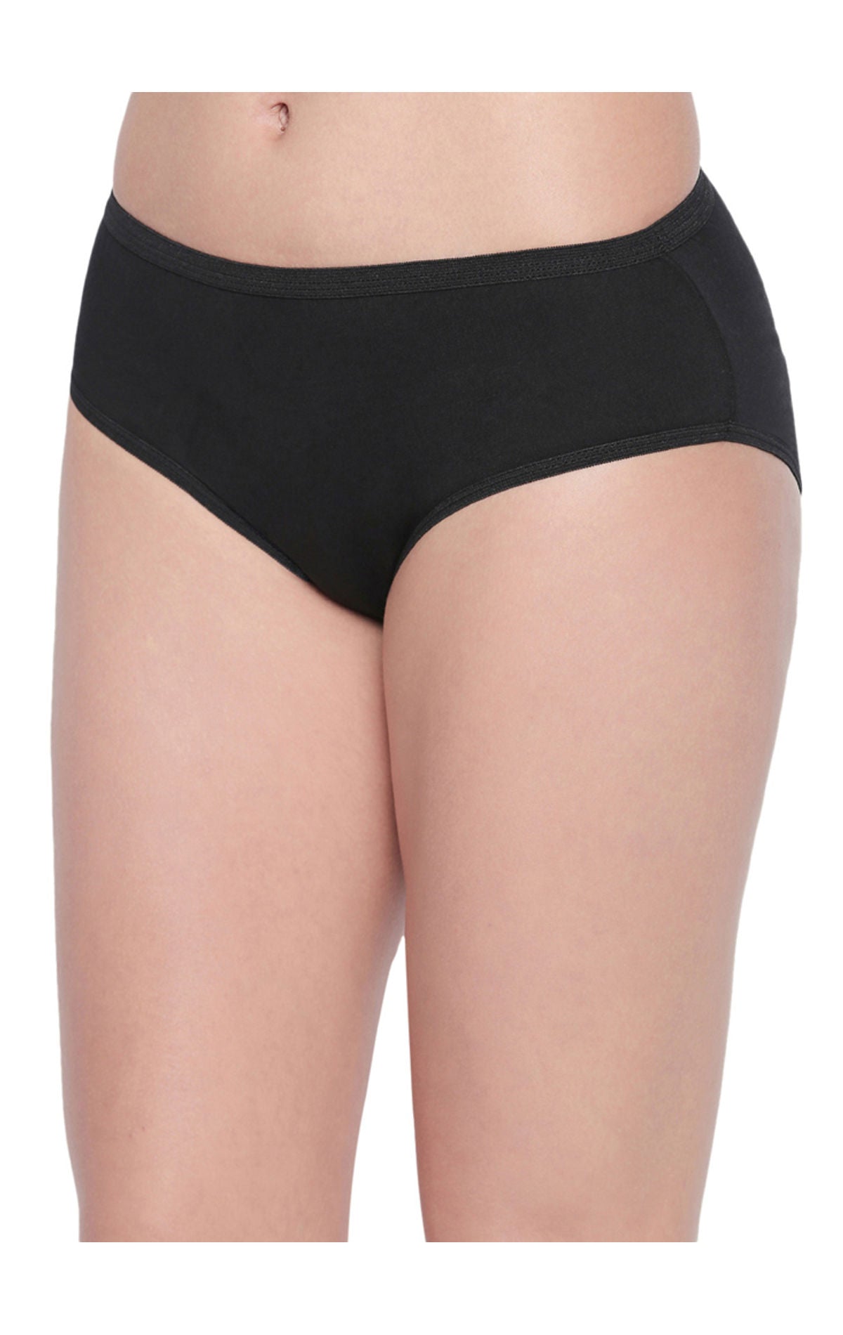 BODYCARE Pack of 3 100% Cotton Classic Panties in Black Color-26B