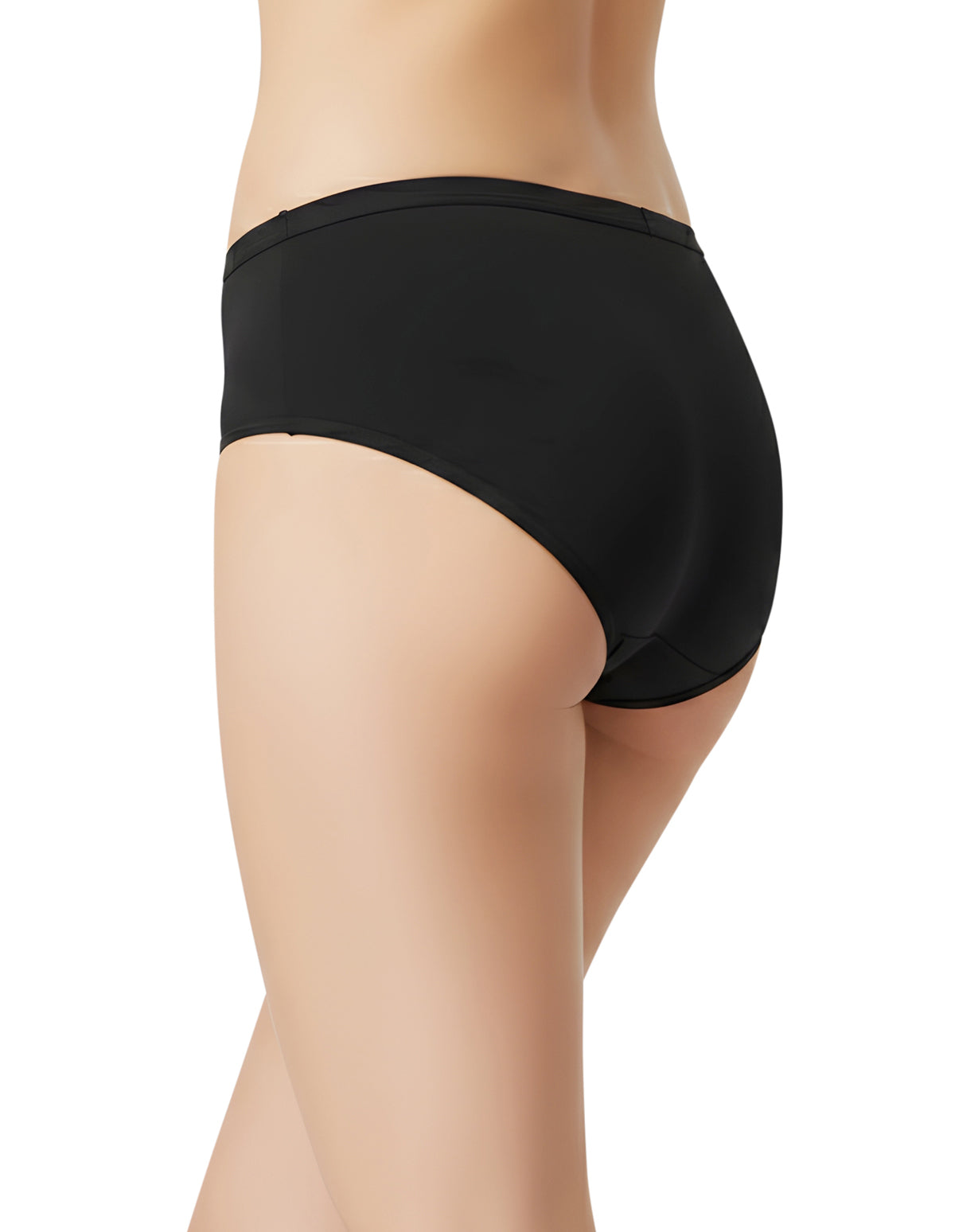 Bodycare Pack of 3 100% Cotton Classic Panties in Black Color-26B