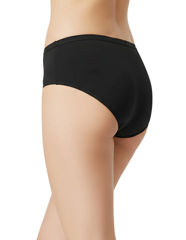 Bodycare Pack of 3 100% Cotton Classic Panties in Black Color-26B