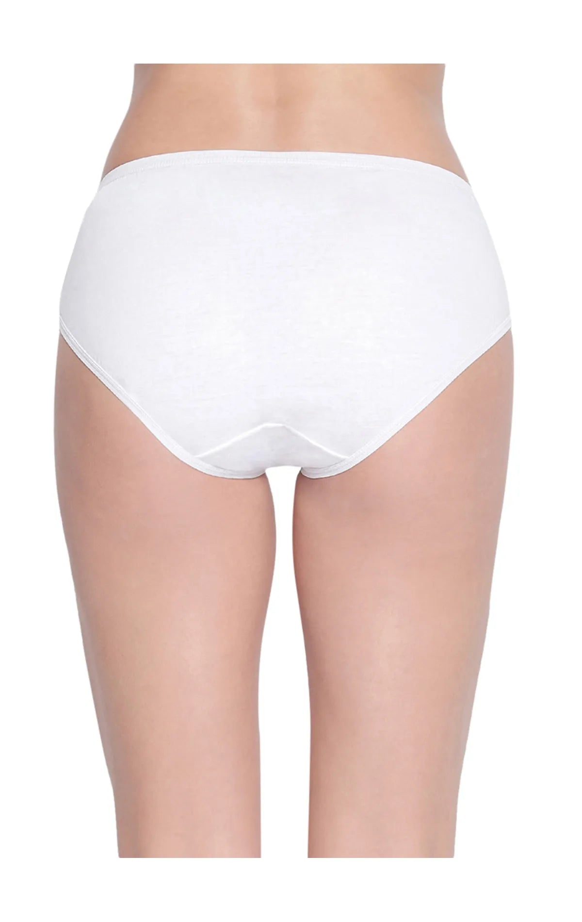 BODYCARE Pack of 3 100% Cotton Classic Panties in White Color-26W