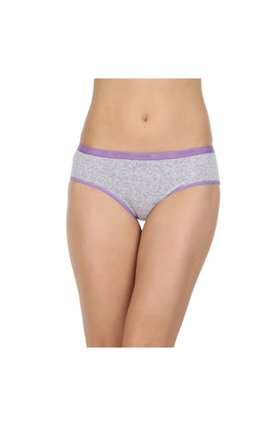 Pack of 3 Bikini Style Cotton Briefs in Assorted colors-27001