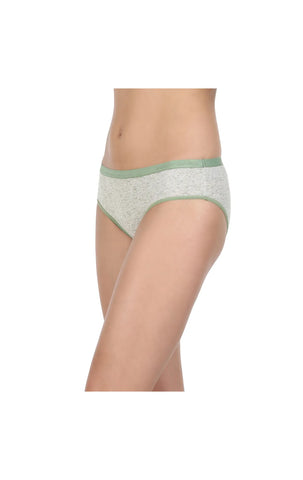 Pack of 3 Bikini Style Cotton Briefs in Assorted colors-27001