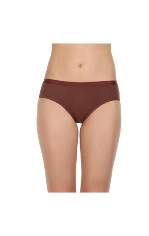 Pack of 3 Bikini Style Cotton Briefs in Assorted colors-27005