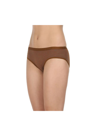 Pack of 3 Bikini Style Cotton Briefs in Assorted colors-27005