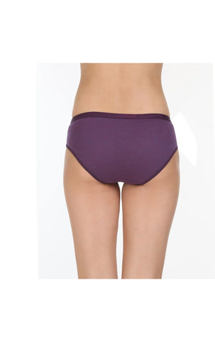 Pack of 3 Bikini Style Cotton Briefs in Assorted colors-27005