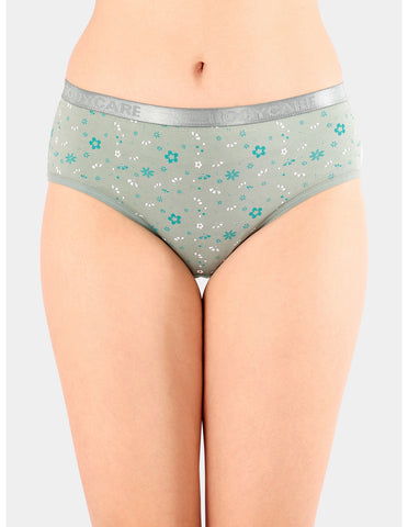 Bodycare Waist Shapewear Self Design Panty (Pack of 3) - Multicolor - 2962