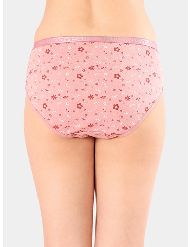 Bodycare Waist Shapewear Self Design Panty (Pack of 3) - Multicolor - 2962