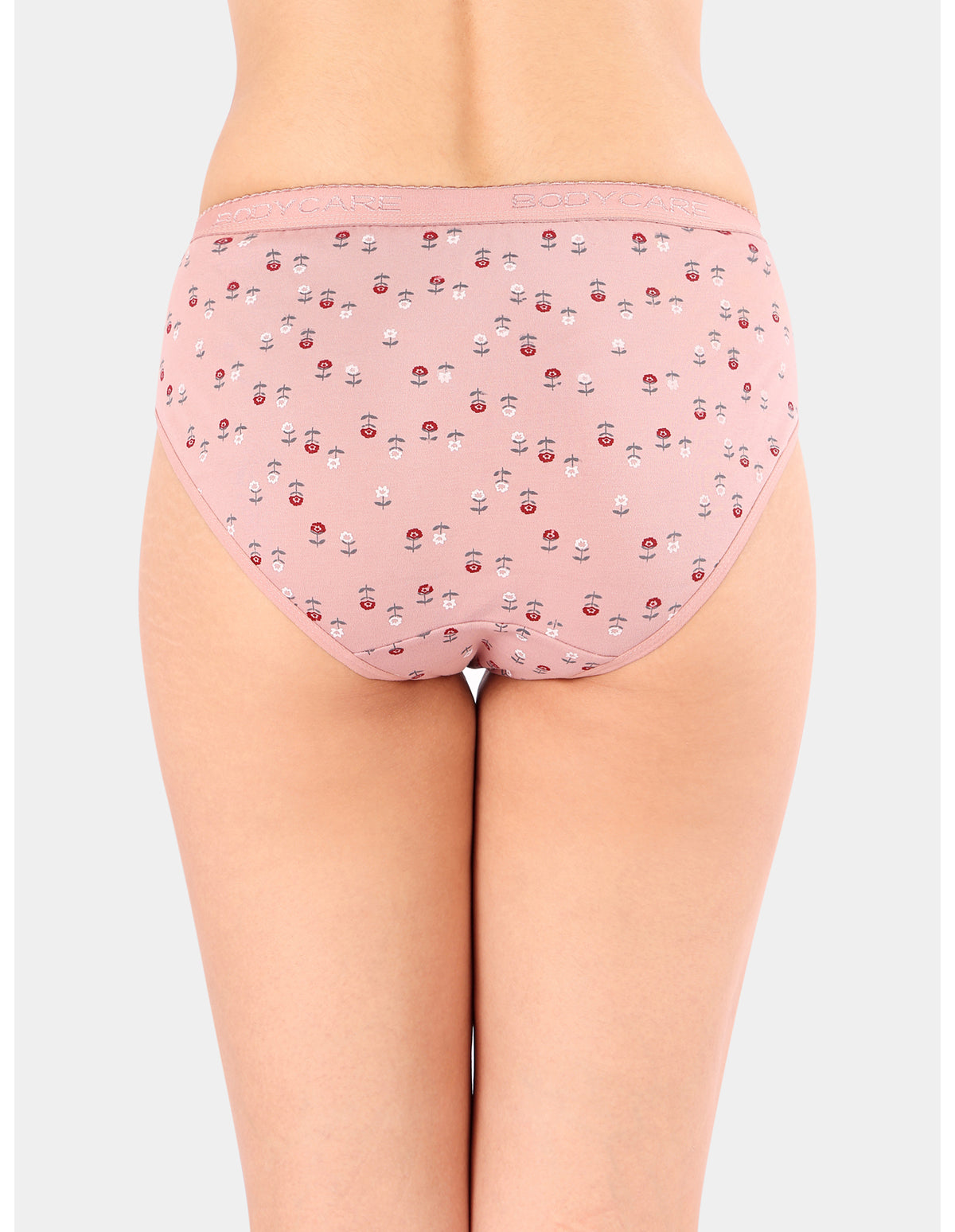 Bodycare Waist Shapewear Floral Print Panty (Pack of 3) - Multicolor - 2975