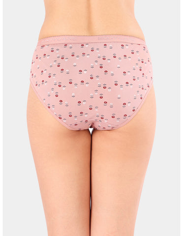 Bodycare Waist Shapewear Floral Print Panty (Pack of 3) - Multicolor - 2975