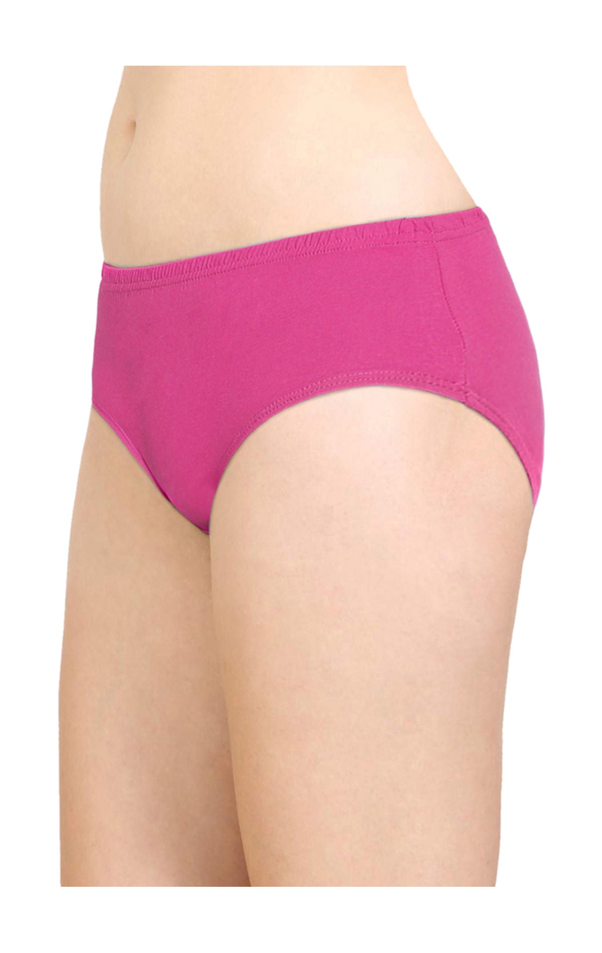 Bodycare women's combed cotton assorted Hipster Panty Pack of 6 ( 2C-D )