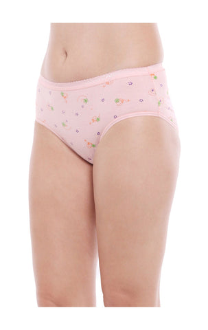 Pack of 3 Bodycare Premium Printed Cotton Briefs in Assorted colors