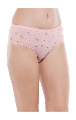 Pack of 3 Bodycare Premium Printed Cotton Briefs in Assorted colors