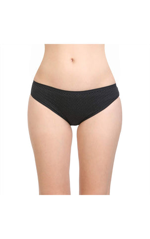 Pack of 3 Bodycare Cotton High Cut Briefs in Assorted colors-3903