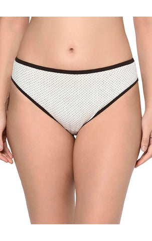BODYCARE Pack of 3 High cut Panty in Assorted Print-3921